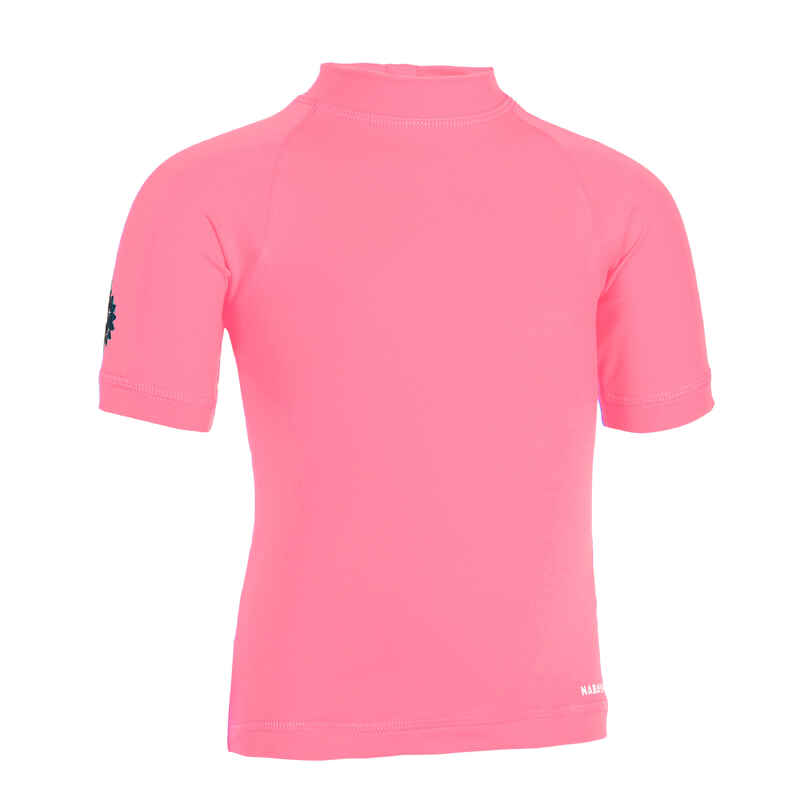 UV-Shirt kurzarm Babys/Kleinkinder rosa 