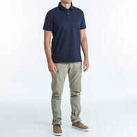 Polo vela manga corta Hombre Tribord Sailing azul