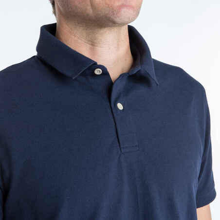 Polo vela manga corta Hombre Tribord Sailing azul