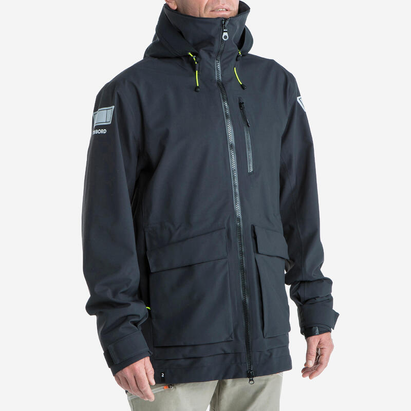 Chaqueta impermeable vela Hombre Sailing 500