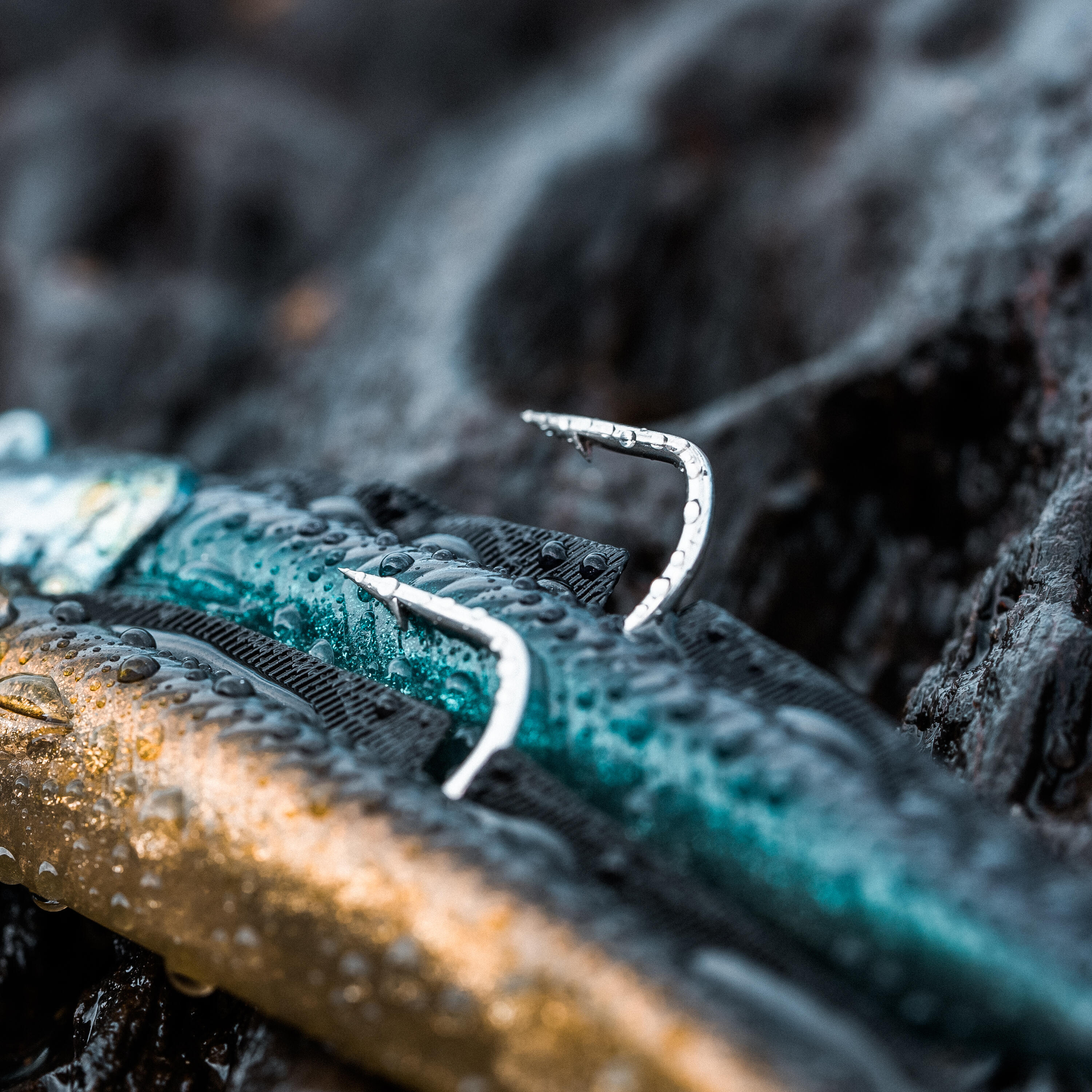COMBO leurres souples shad lançon EELO 150 25 g AYU/BLEU 6/15
