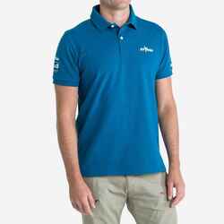 Short-sleeved Men’s Sailor Polo Shirt Sailing 100 FFV - Blue