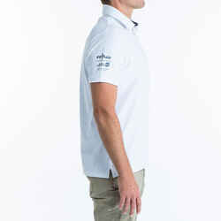 Short-sleeved Men’s Sailor Polo Shirt Sailing 100 FFV - White