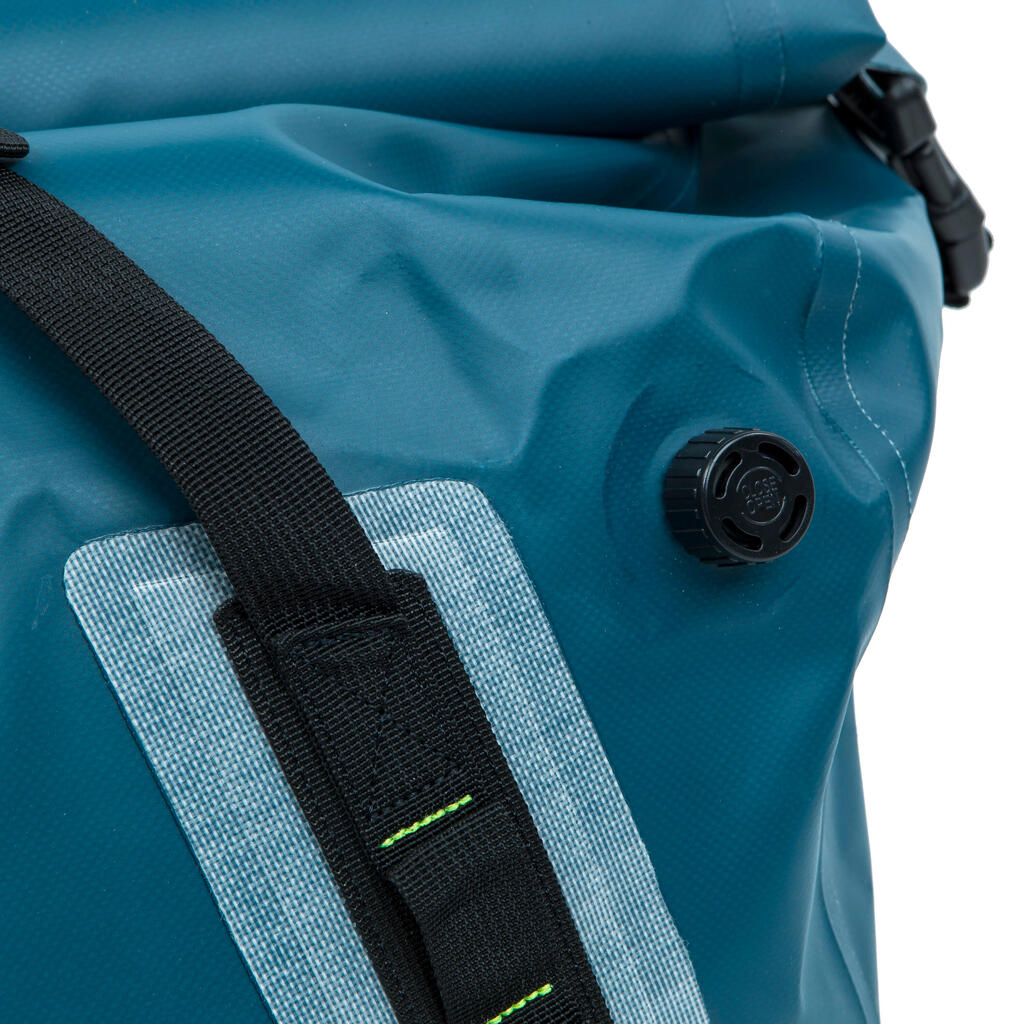 Torba za jedrenje vodootporna 60 L - žuto/crna