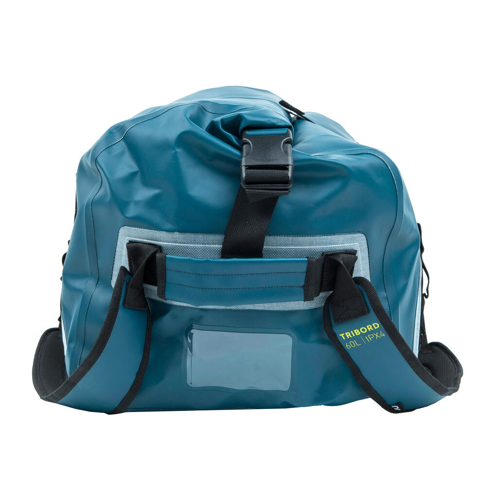 Torba za jedrenje vodootporna 60 L - žuto/crna