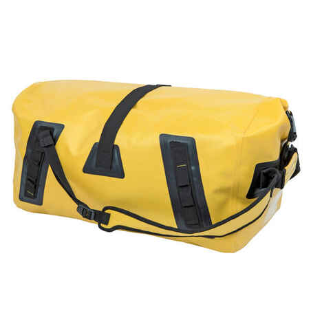 Mochila/Bolsa Viaje Duffle Bag Amarillo Impermeable 60 l