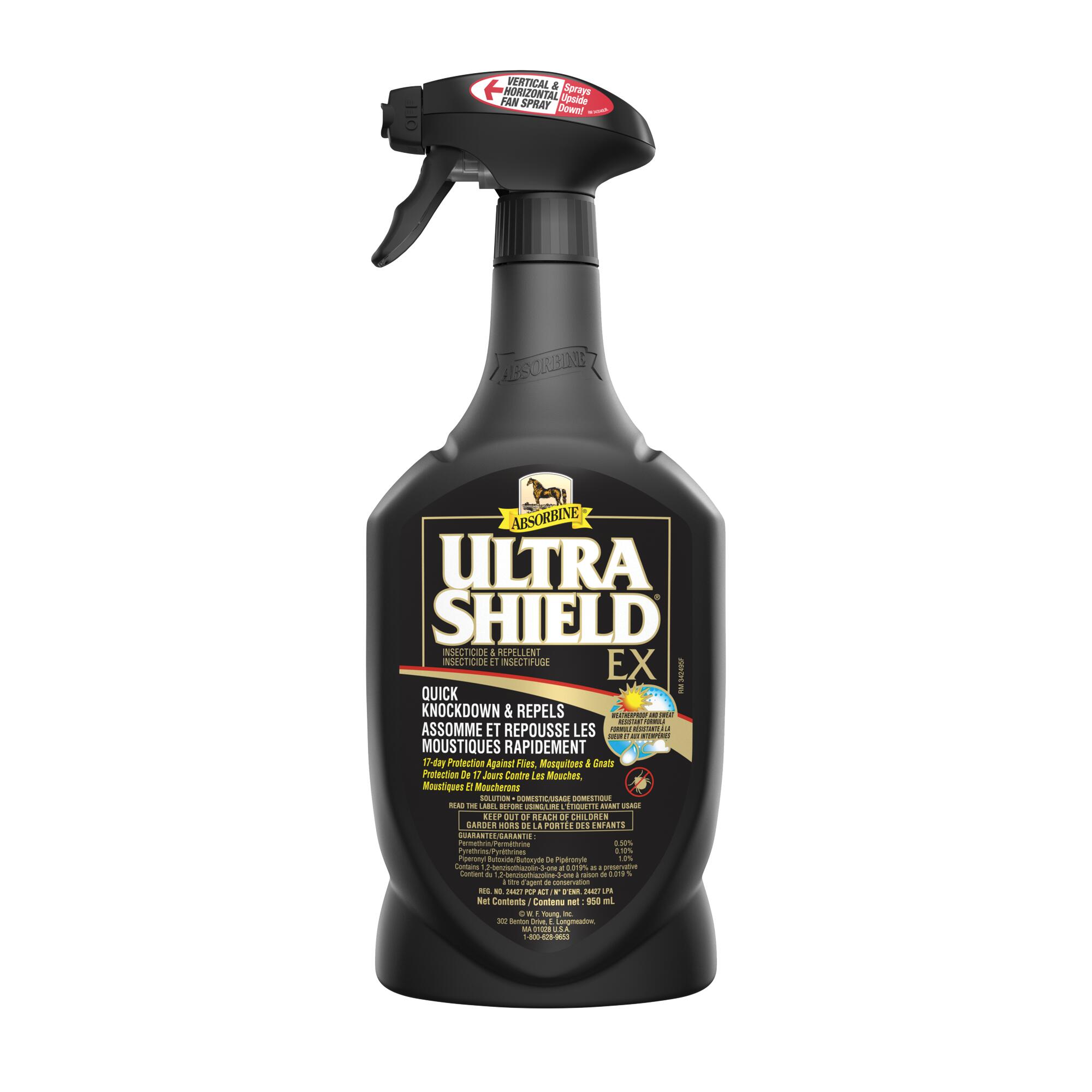 Absorbine Ultra Shield Ex fly repellent spray 950 ml - CAVALIER