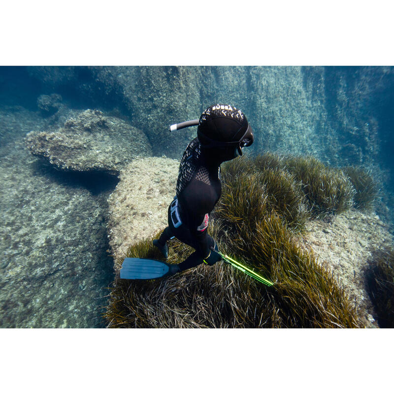 Pantalon activități sportive submarine neopren 5mm SPF 900 Negru Bărbați