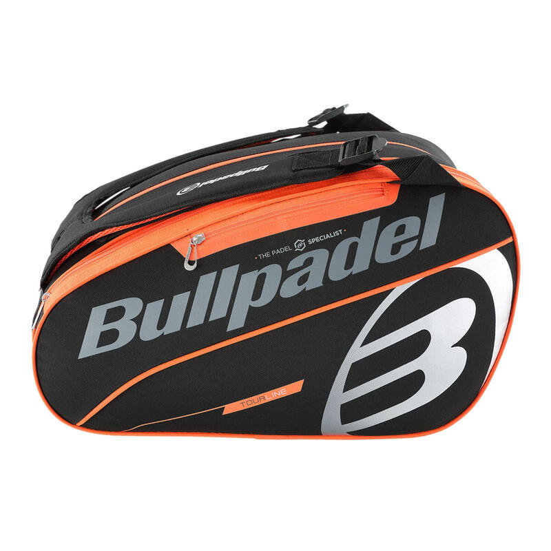 Paletero 20L - Bullpadel Tour negro/naranja Decathlon