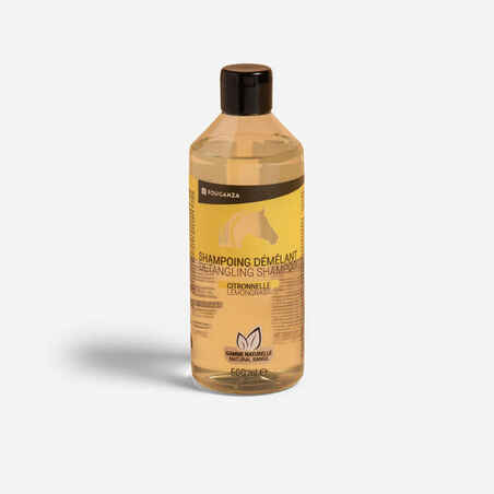 Iššukavimą lengvinantis žirgų šampūnas, 500 ml, citrinžolių kvapo