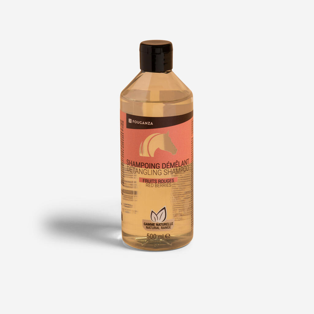 Zirgu šampūns ar spalvu atšķetinošu efektu, 500 ml, citronellas