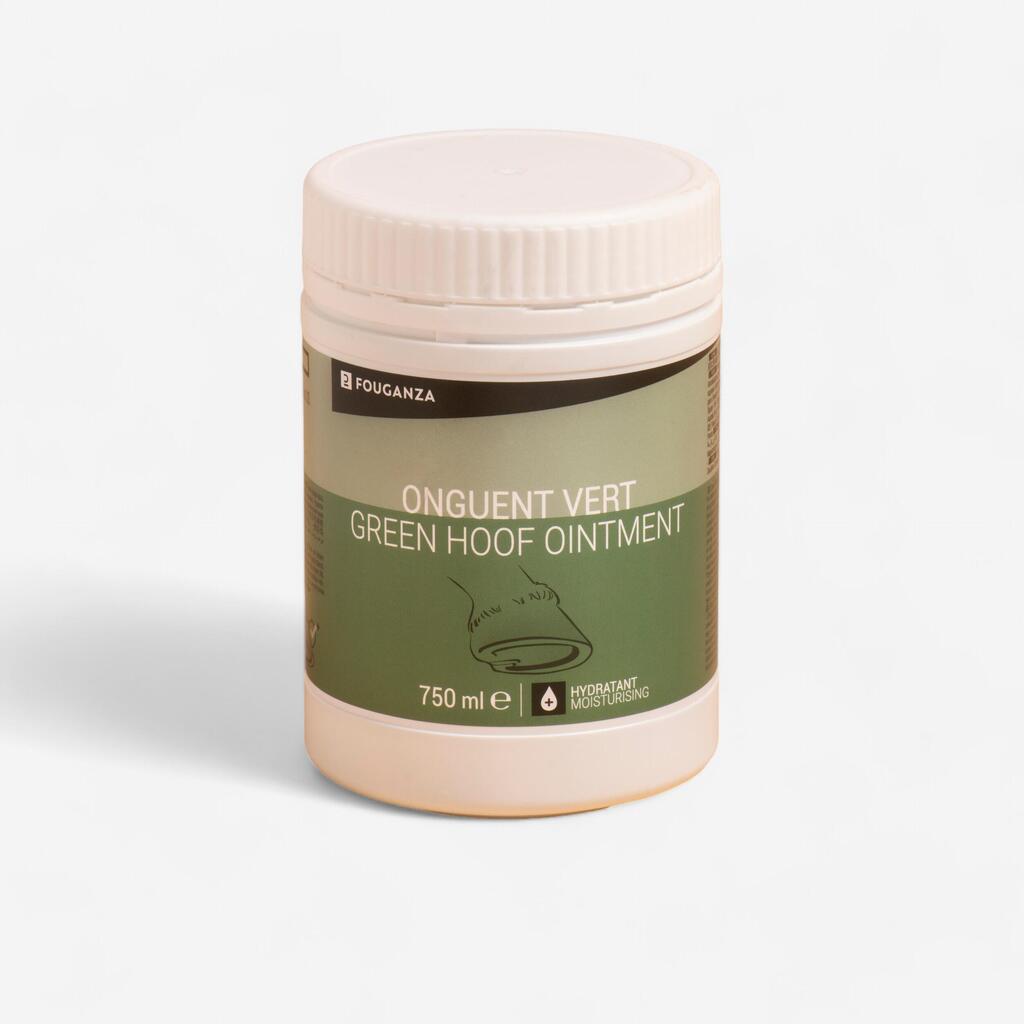 Hoof Grease for Horse and Pony Hydrating Ointment 750 ml - Green