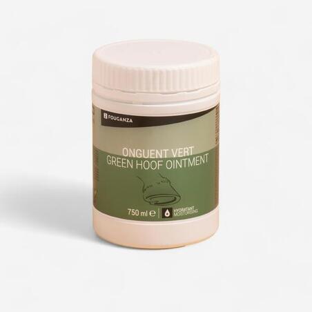 Hydrating Ointment Horse Riding Hoof Grease for Horse and Pony 750 ml - Green