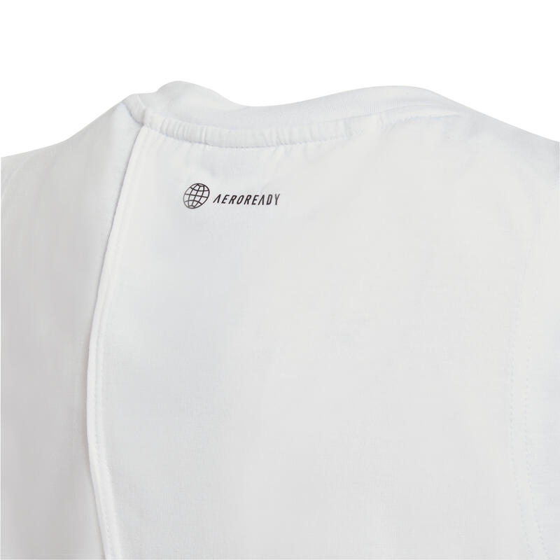 Camiseta Sin Mangas Adidas Blanco