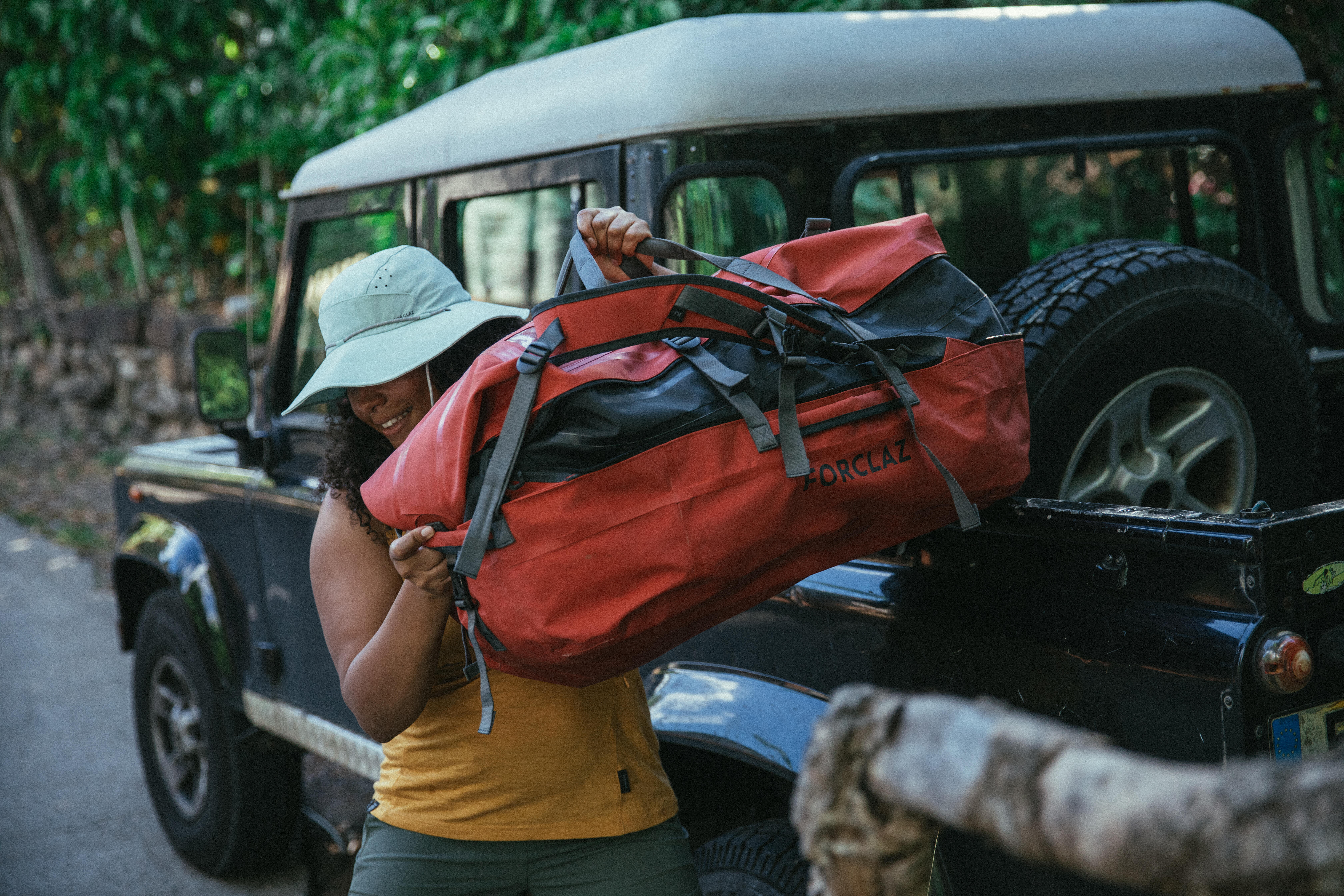 80 L to 120 L Hiking Duffel Bag - 900 Extend - FORCLAZ