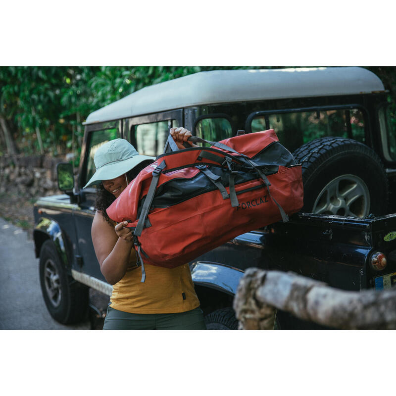 Geantă Impermeabilă Trekking călătorie DUFFEL900 EXTEND 80L - 120L 