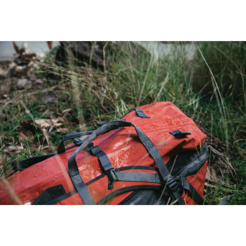 Geantă Impermeabilă Trekking călătorie DUFFEL900 EXTEND 80L - 120L 