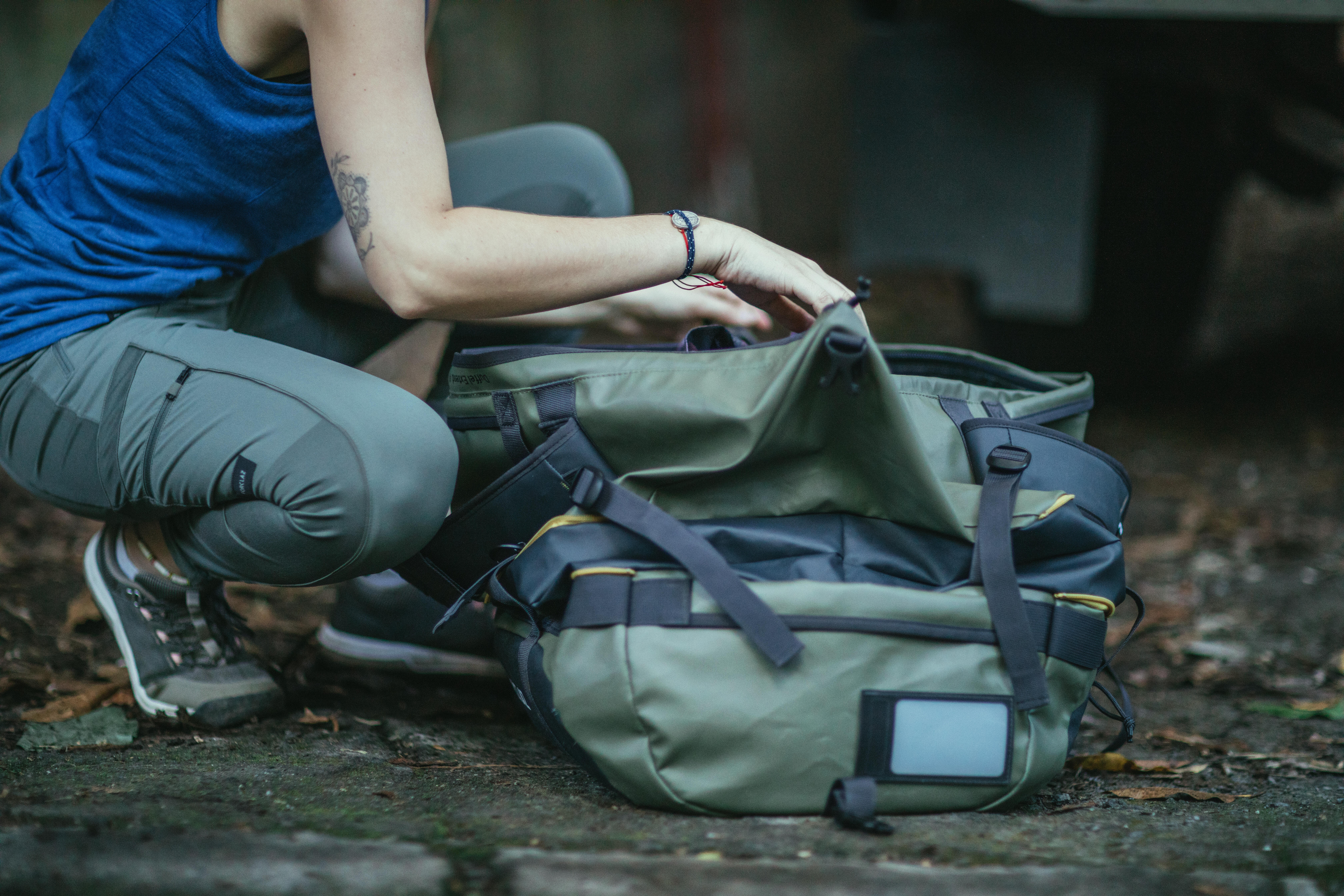 Hiking Bag 40 L to 60 L, Duffel 500 Extend - SIMOND