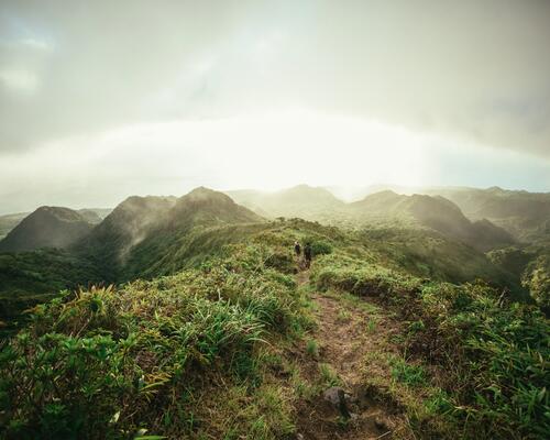 Picture of mountains 