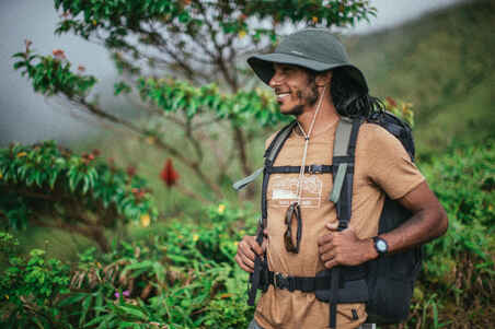 Men's Anti-UV Hat - Khaki