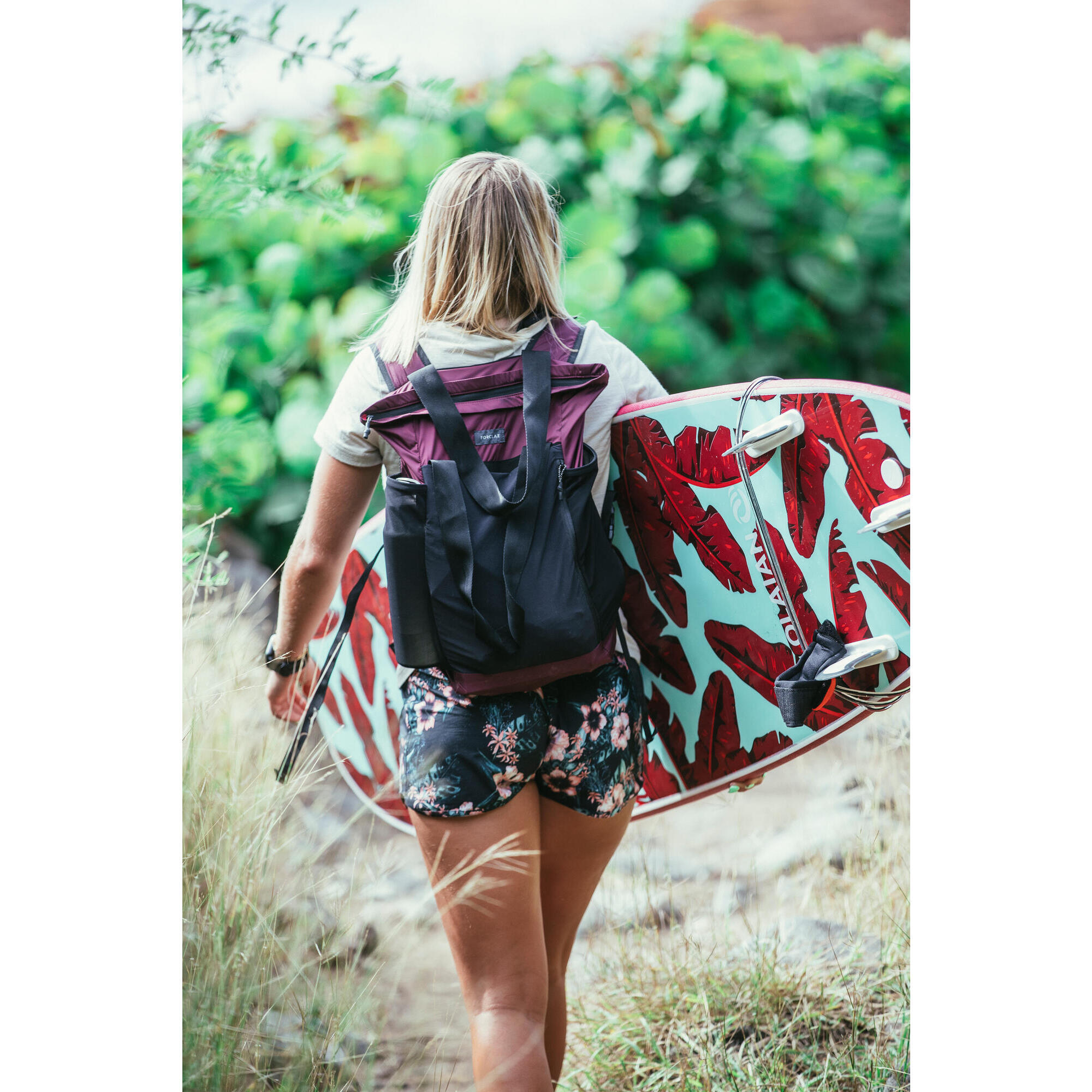 Bolsa mochila tela decathlon new arrivals