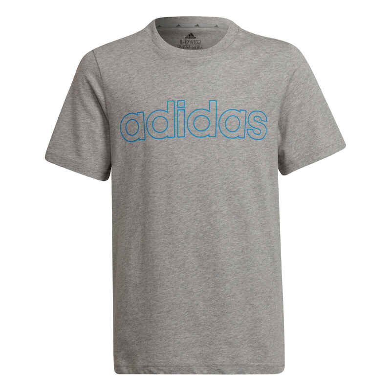 T-Shirt Adidas Kinder grau