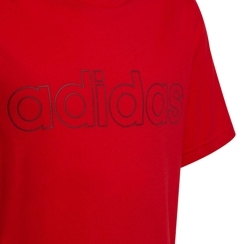 Chlapecké sportovní tričko Adidas Linear červené