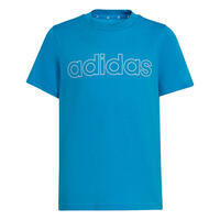 T-SHIRT LINEAR BLEU ADIDAS