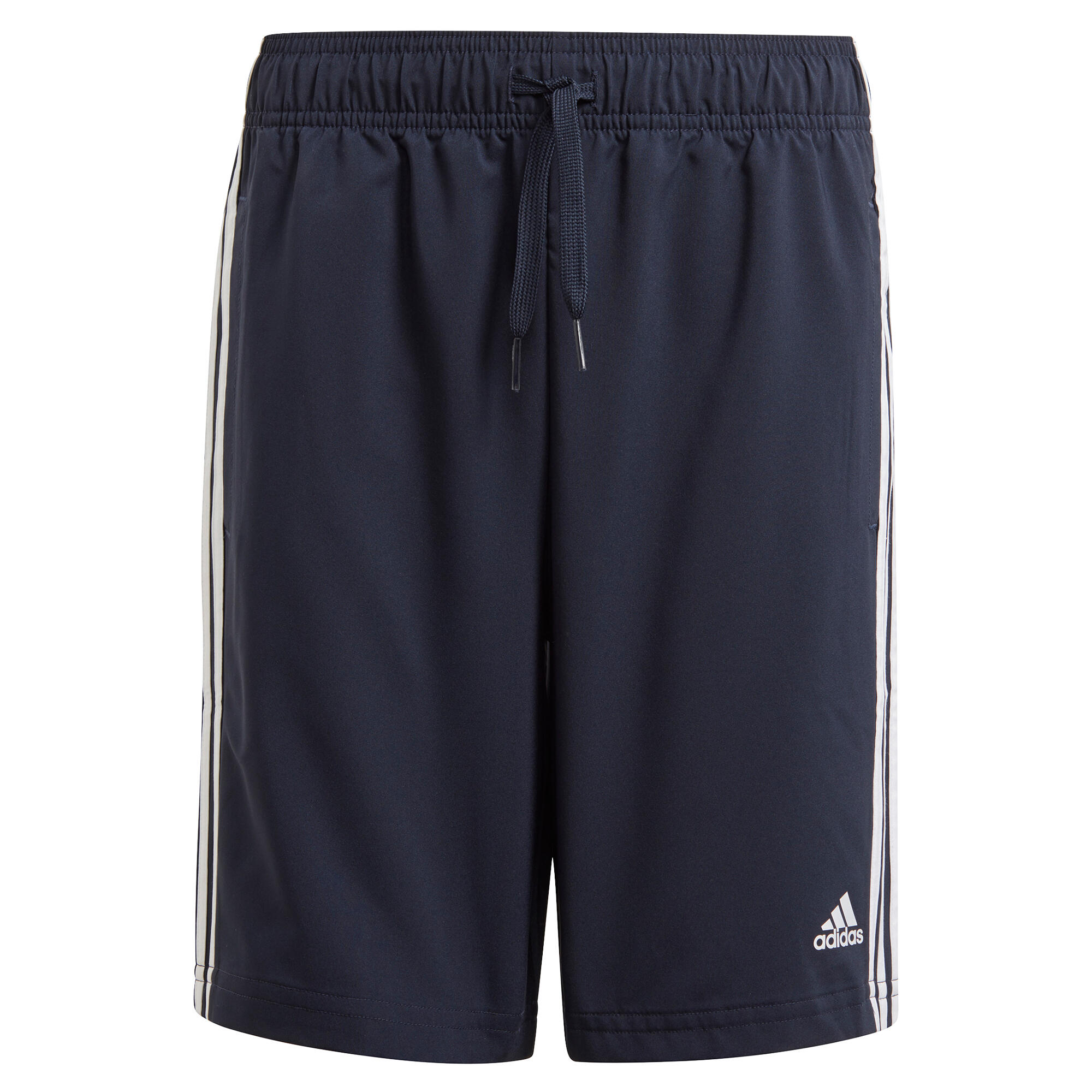 Pantaloncini bambino ginnastica ADIDAS tessuto leggero e traspirante neri ADIDAS Decathlon