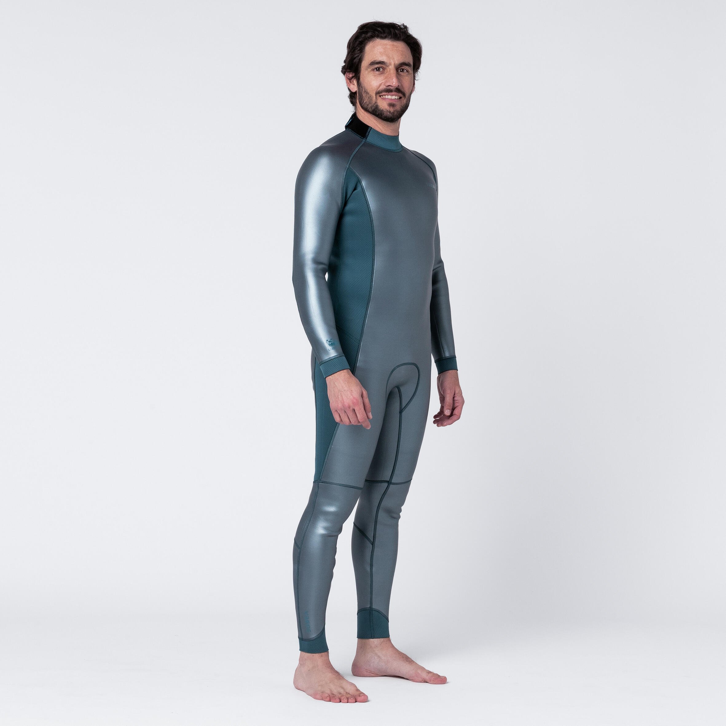 Men's Dynamic Free-diving 1.5 mm Neoprene Wetsuit SUBEA FRD 2/8