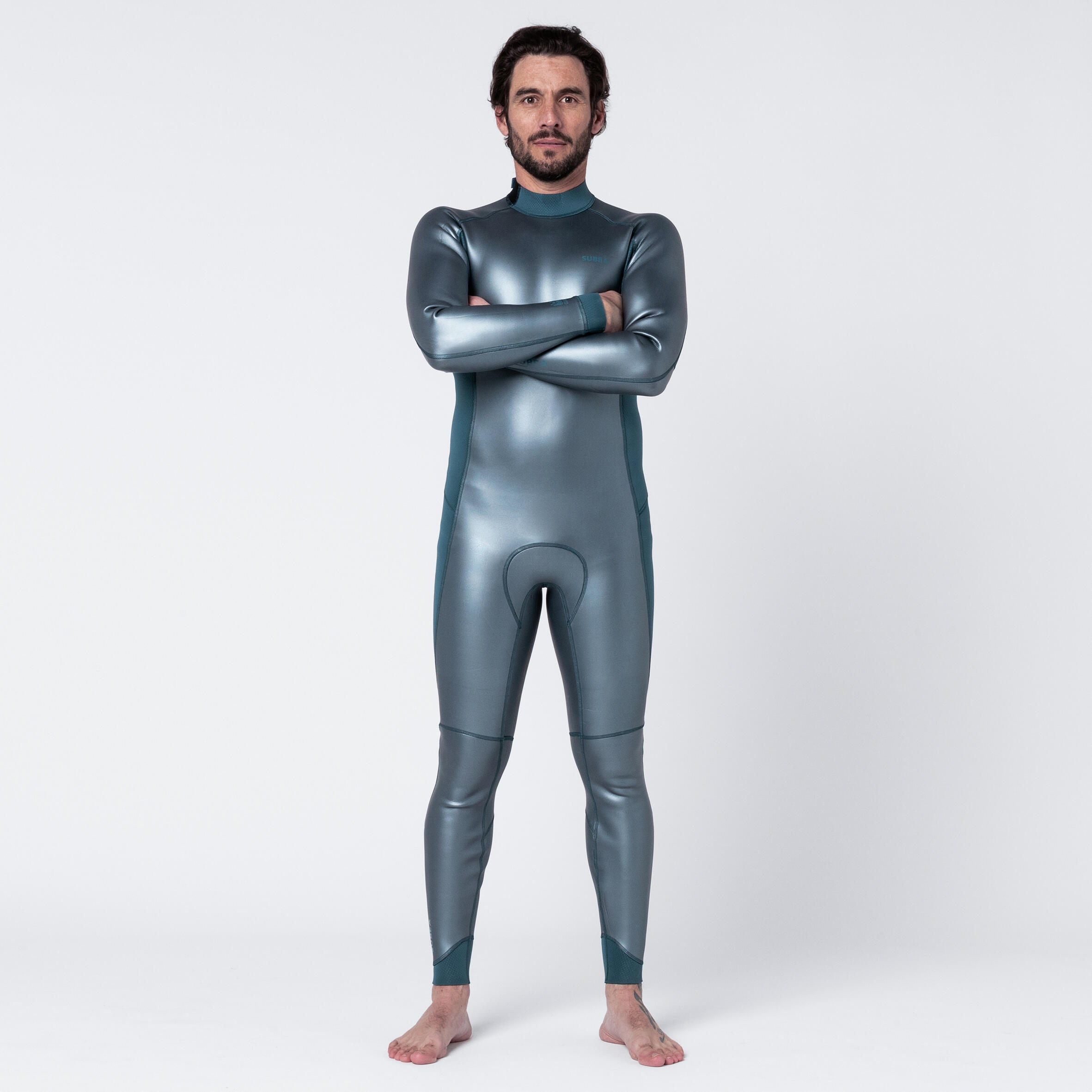 Men's Dynamic Free-diving 1.5mm Neoprene Wetsuit Subea Frd