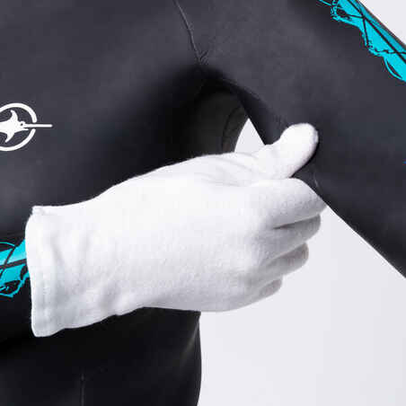 Women's freediving wetsuit 2 mm smooth neoprene Beuchat - ZENTO