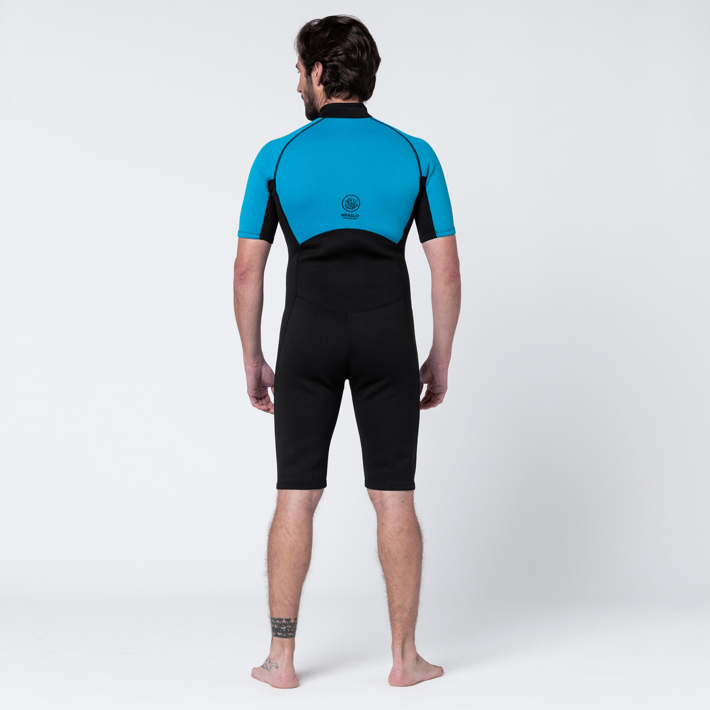 Men's 2 mm neoprene snorkelling shorty Mahalo 3/6