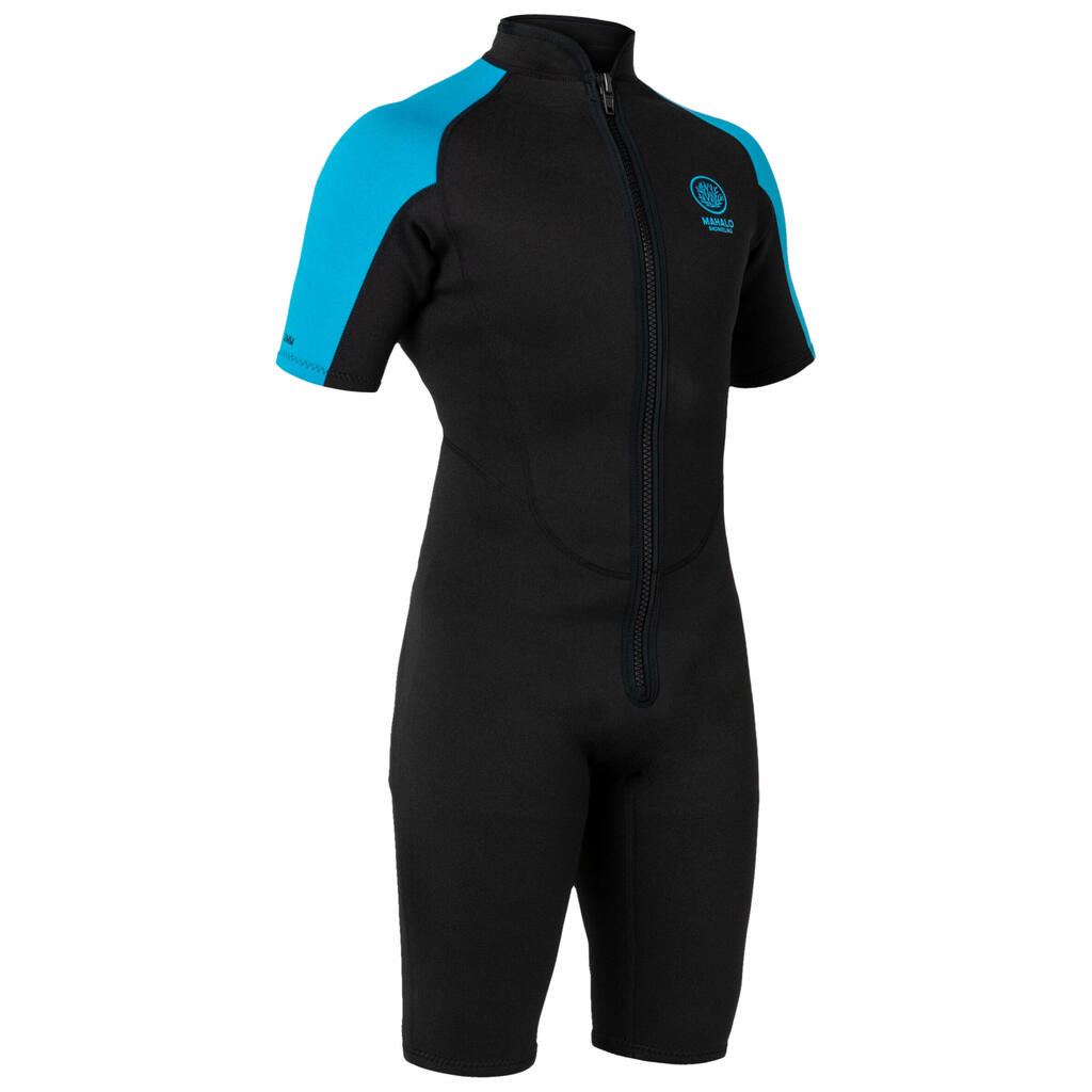 Men's Snorkelling Shorty Wetsuit 2 mm Neoprene Mahalo 2024