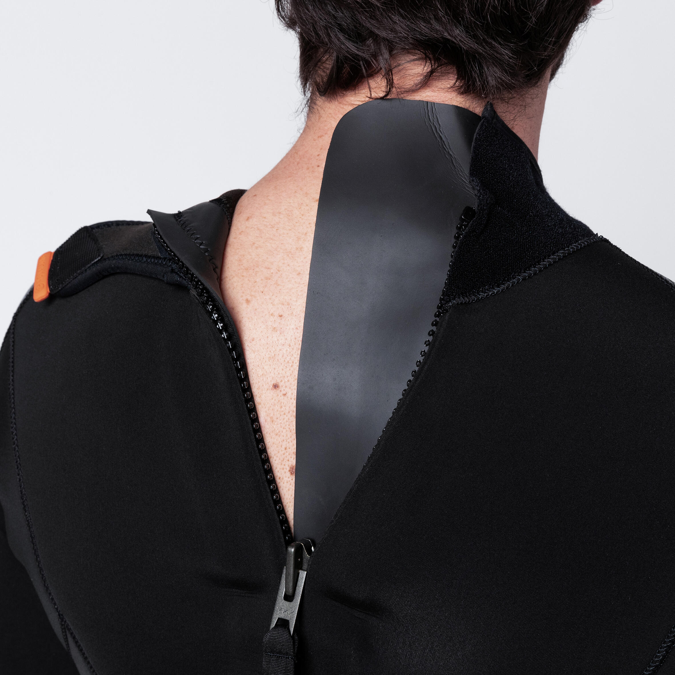 Traje Buceo Aqualung Aquaflex Hombre Negro/Gris Neopreno 5 mm 7/8