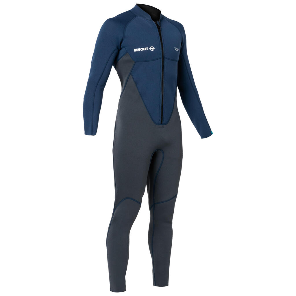 Men’s Atoll One-Piece Front Zip 2 mm Suit Beuchat