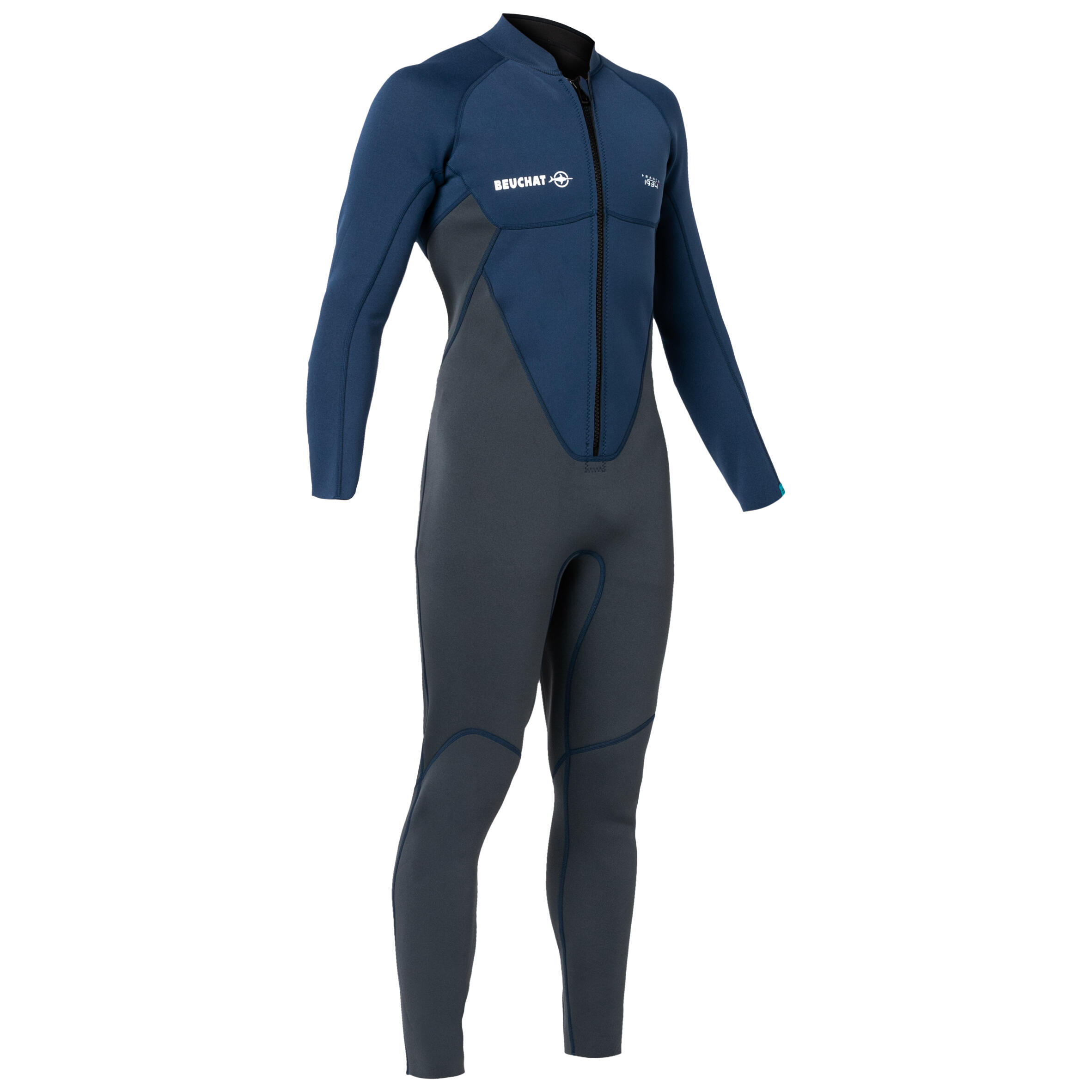 Herenwetsuit voor snorkelen Atoll neopreen 2 mm 6/6