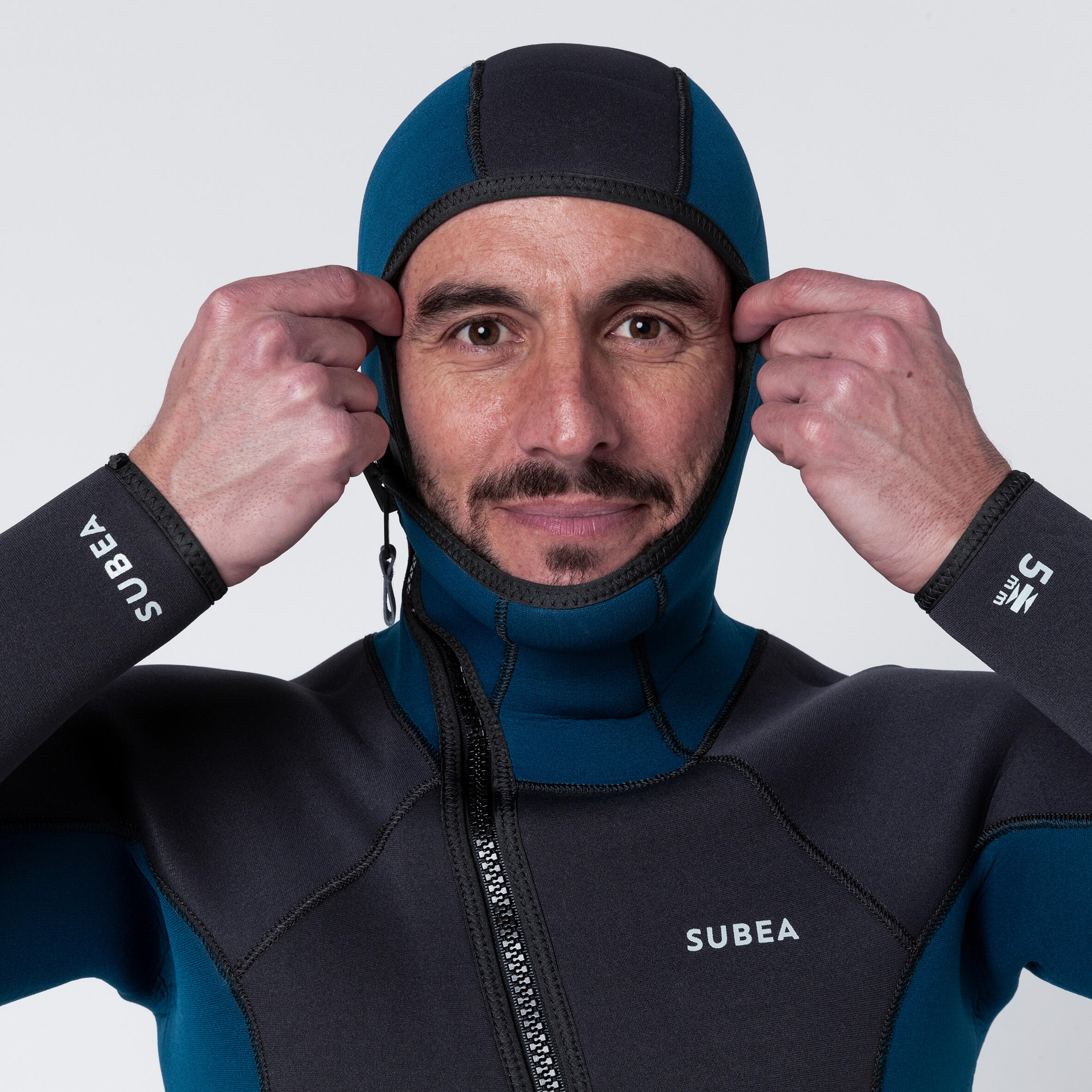 Uomo Muta in neoprene 5mm - SCD 500 nero e blu