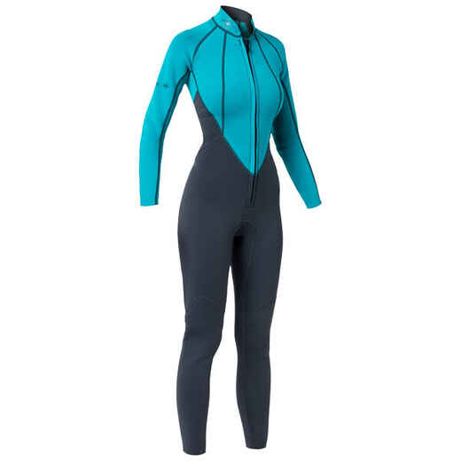 
      Sieviešu neoprēna snorkelēšanas hidrotērps “Beuchat Atoll”, 2 mm
  