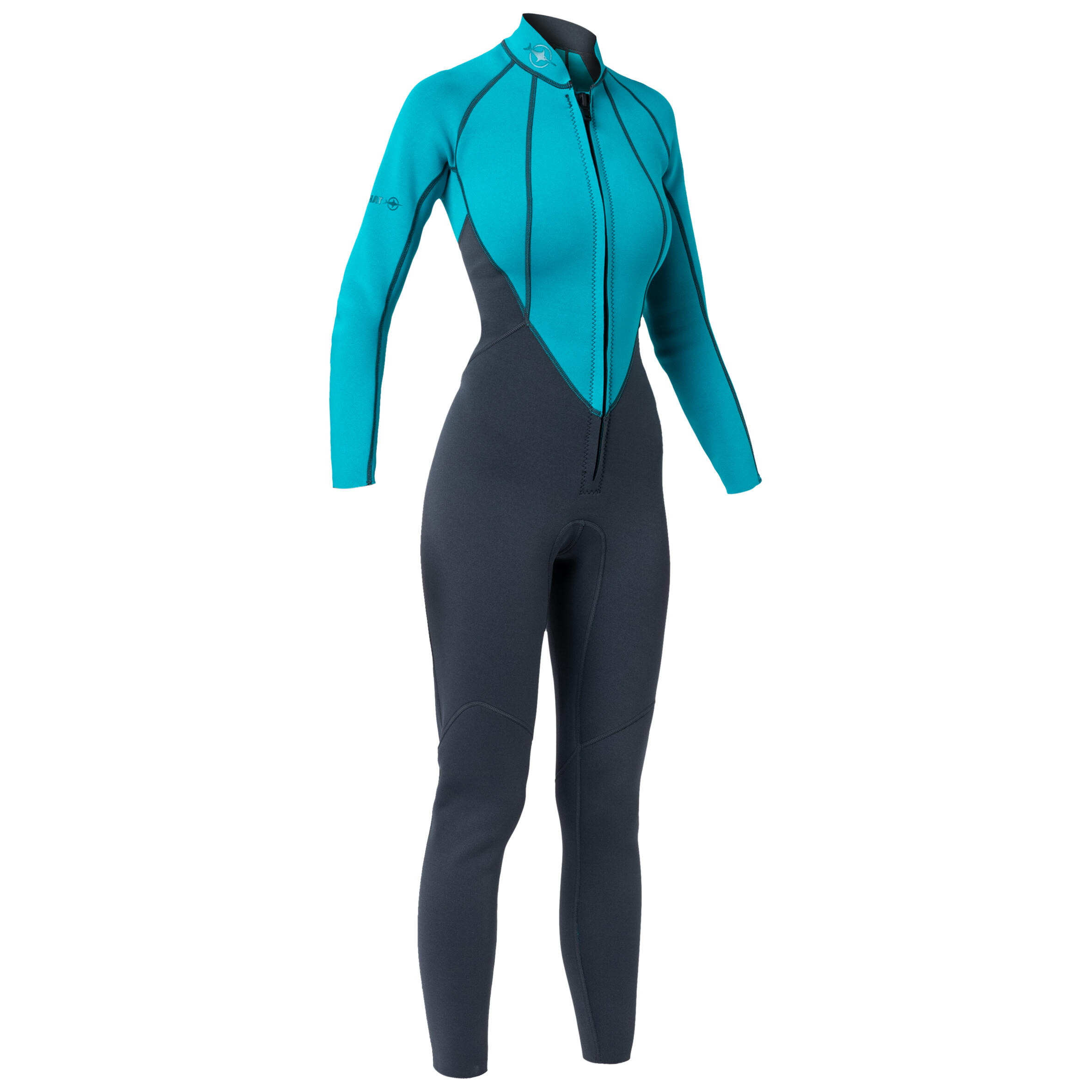 Beuchat - Combinaison Snorkeling Beuchat Femme Néoprène 2mm - Atoll - Combinaison Néoprène - Snorkeling Plongee Chasse Ss Apnee - - 48 Xl - Decathlon