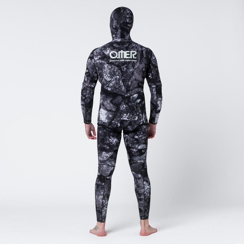 Chaqueta Pesca Submarina Omer Blackstone Hombre Neopreno Microporoso 5 mm