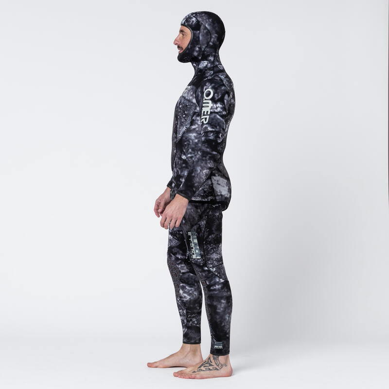 Chaqueta Pesca Submarina Omer Blackstone Hombre Neopreno Microporoso 5 mm