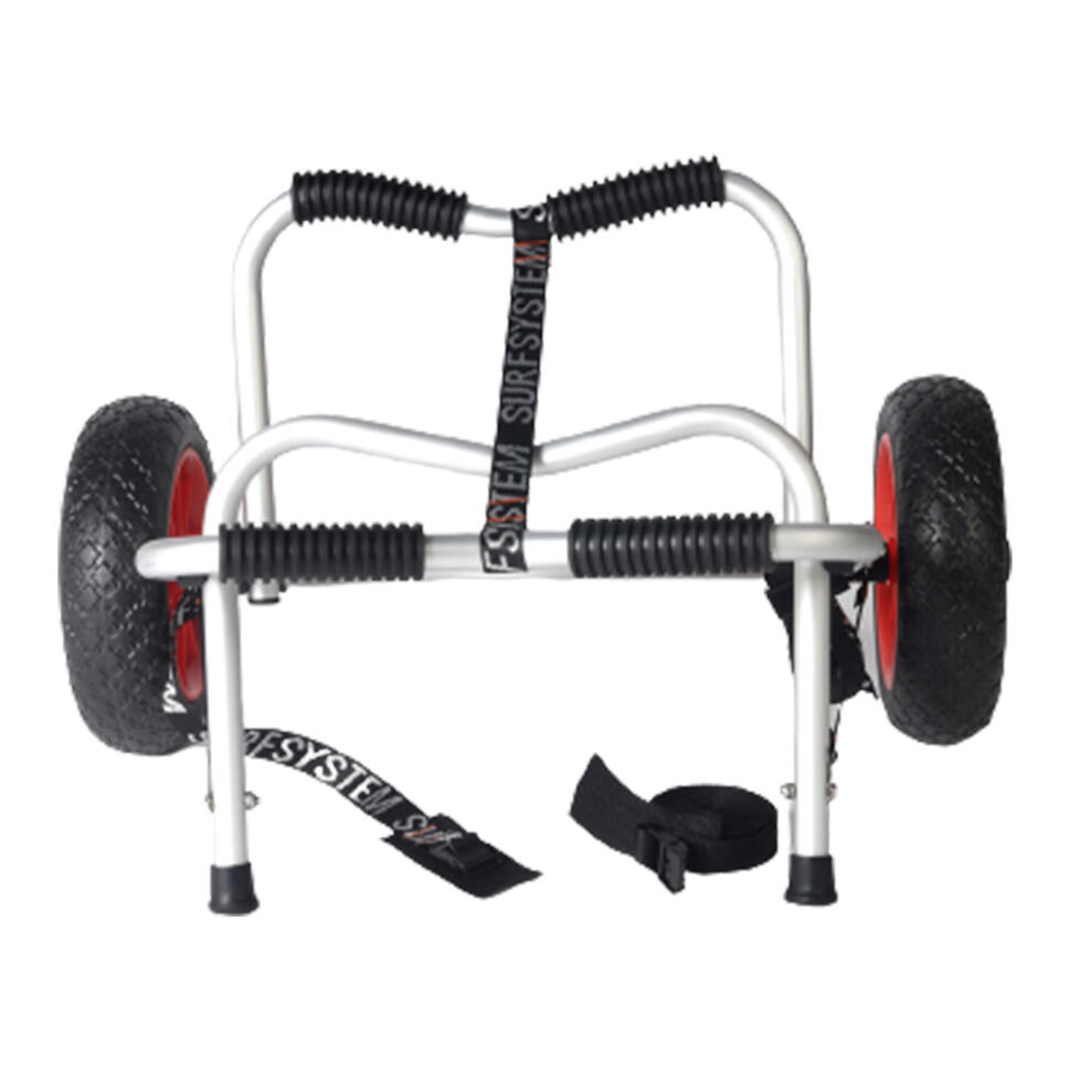 Chariot De Transport Toboli – Double Pour SUP, Kayak, Canoë – Pliable En Alu – WilTec