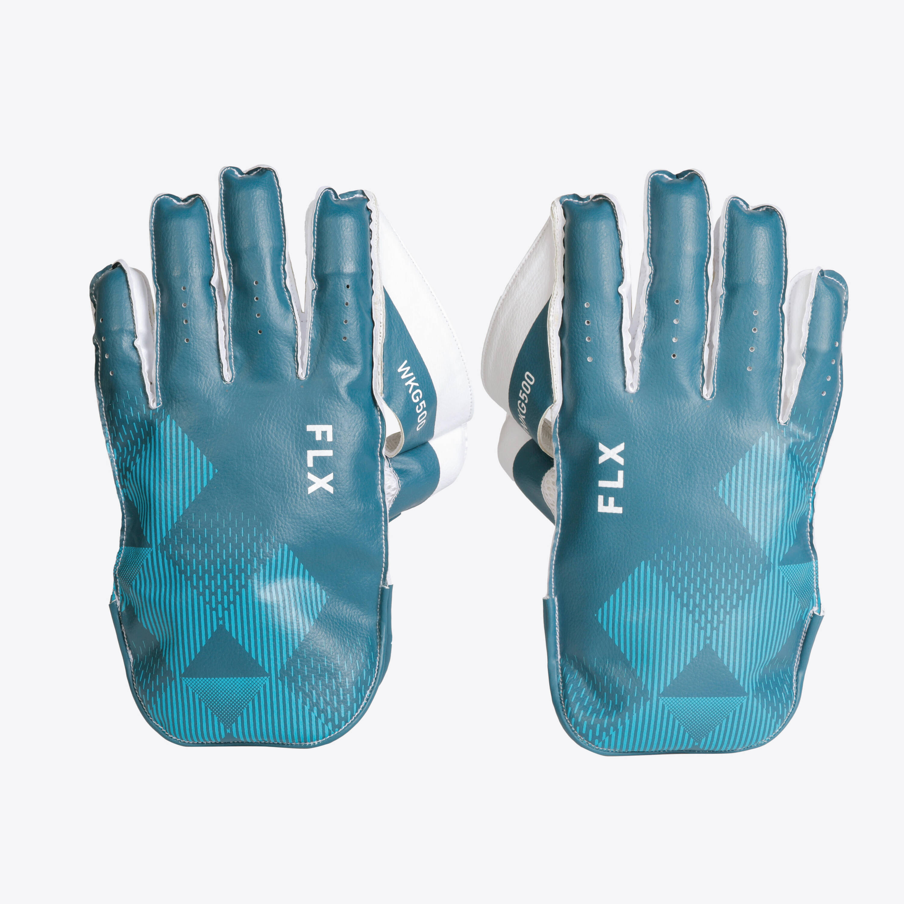 Adult Cricket Wicket Keeping Gloves WKG 500 Flexible & Durable -  4