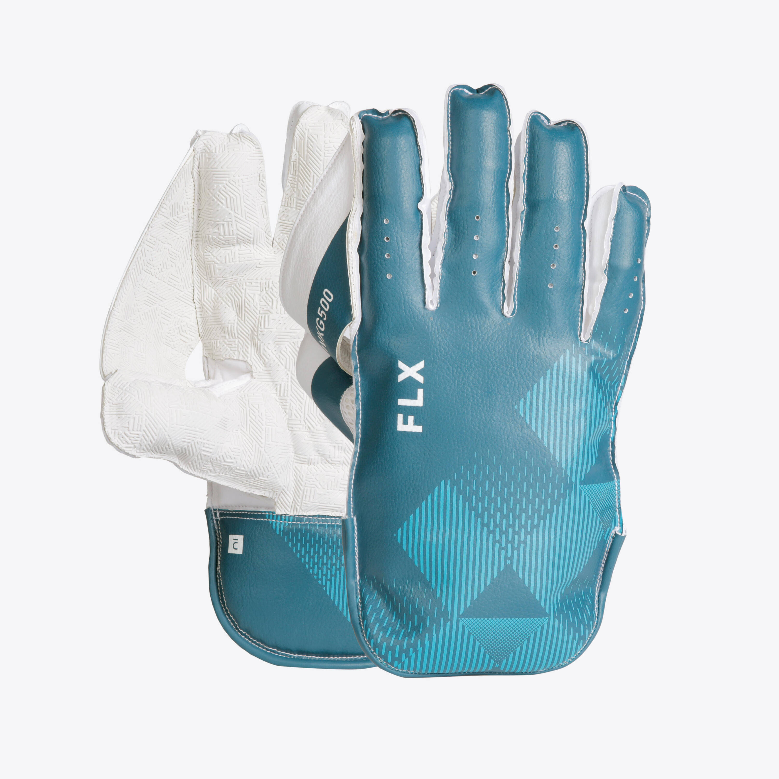 Adult Cricket Wicket Keeping Gloves WKG 500 Flexible & Durable -  1