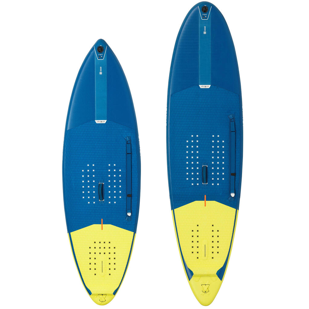 Surf Stand-Up Paddle Inflatable Fin Tool-Free Not FCS-Compatible Itiwit 500