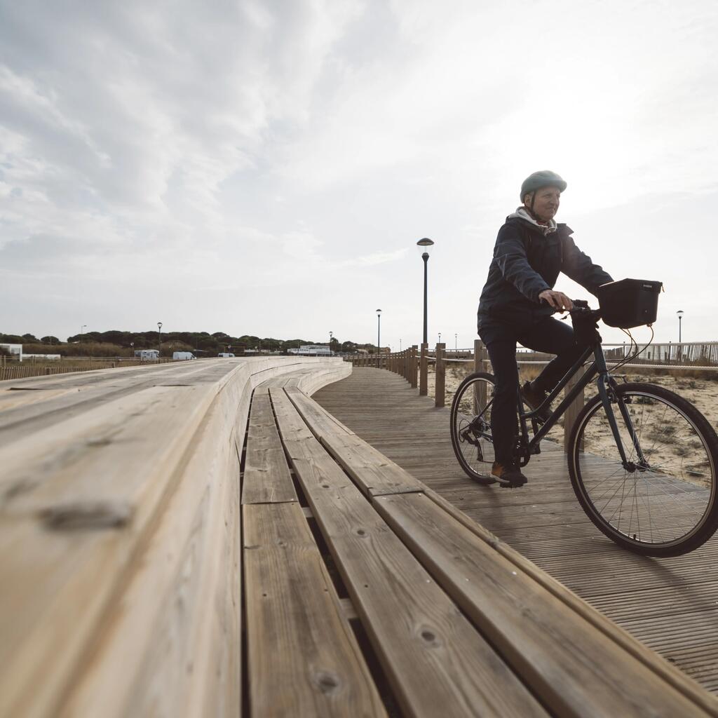 Riverside 500 Hybrid Bike - light blue