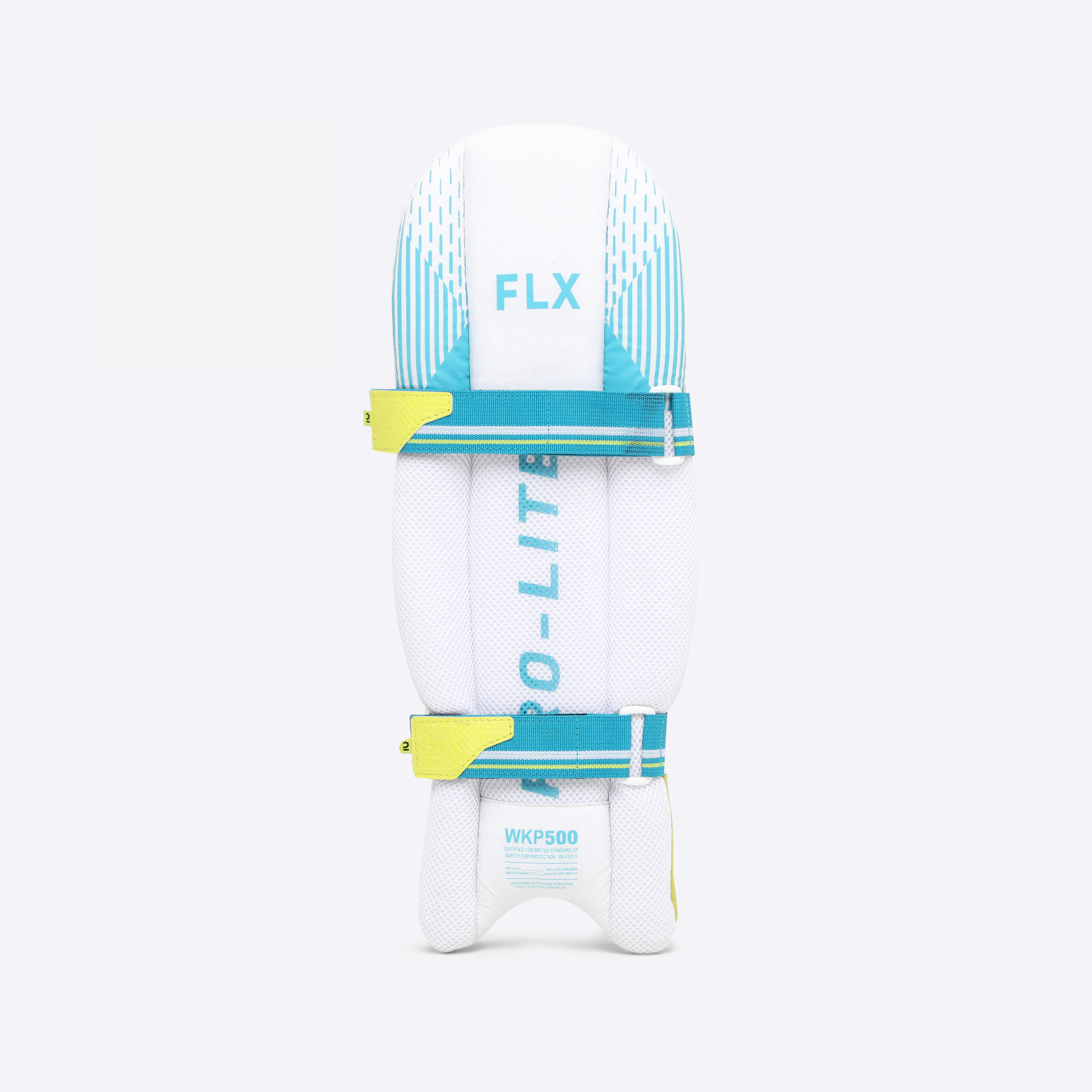 Kids' Cricket Wicket Keeping Pad 500 JR Protective & Comfortable