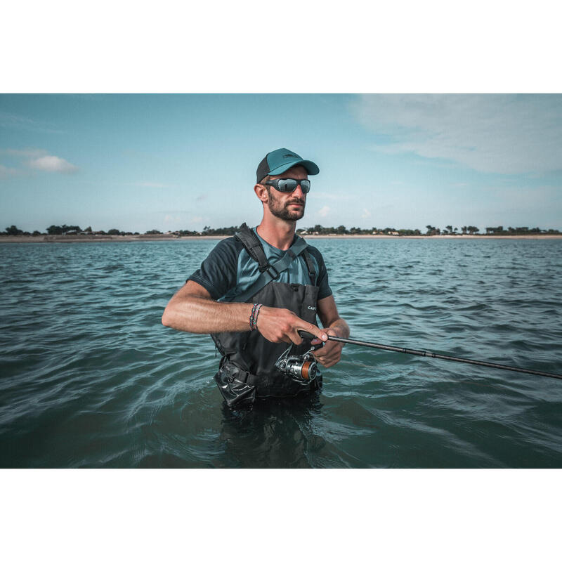 Poisson nageur WIZDOM 110F Mahimahi au leurre en mer