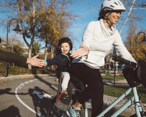 Elles ont allié grossesse et vélo